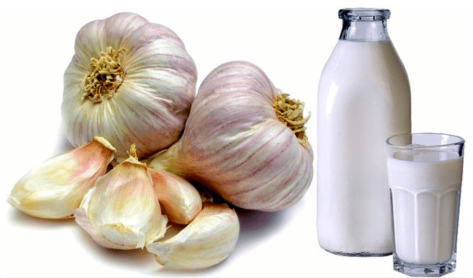 Garlic recipes to clean the body