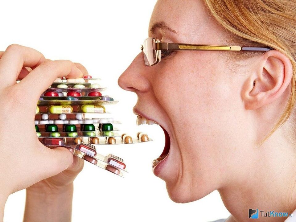 Tablets aim to destroy worms within the body