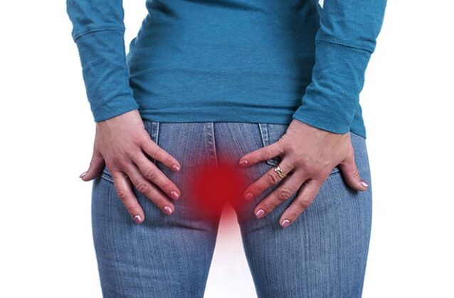 The itching in the anal region is a sign of the presence of pinworms